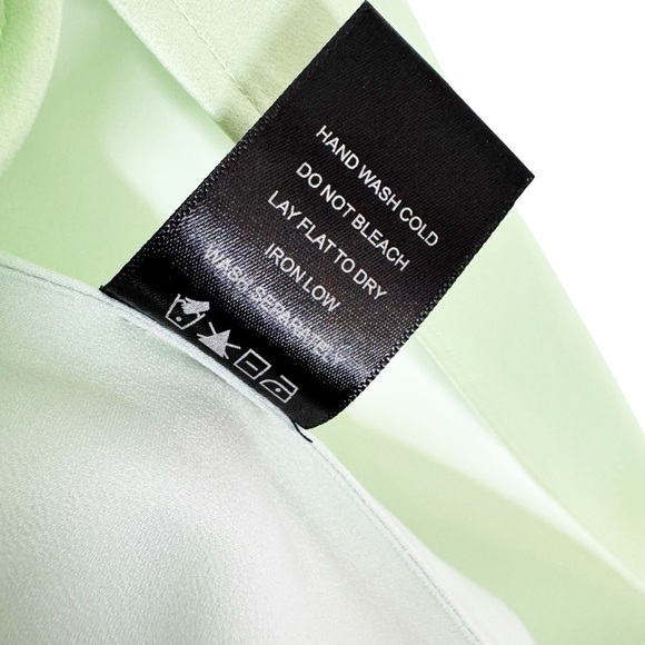 Michael Costello REVOLVE Porter Midi Dress in Mint Ombre Size S - Picture 6 of 11